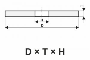 411 BRÚSNE KOTÚČE PLOCHÉ s priemerom 50,8 ≤ D ≤ 100 mm